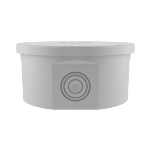 Коробка відгалужувач з кабельними вводами, IP44, д.80х40мм, 53600, ДКС