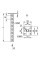 Вертикальний підвіс одиночний 41х21, довжина 1200 мм, гарячого цинкування, метод Сендзіміра, BSP2112, ДКС