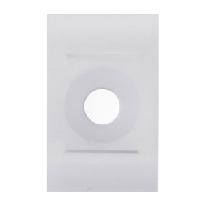 Основа, біла, 9,5х15 для хомутів шир до 5мм з отв. Під гвинт 3,5мм, 25498, ДКС