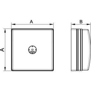SDMN Коробка розподільна, біла RAL 9010, 00677, ДКС