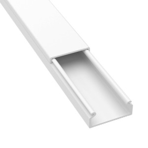 TMC 22x10 Мініканал, довжина 2000 мм, білий RAL 9016, 00317, ДКС