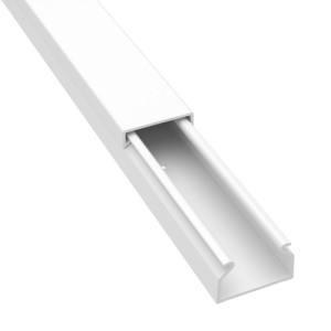 TMC 25x17 Мініканал, довжина 2000 мм, білий RAL 9016, 00304, ДКС