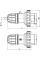 Вилка кабельна IP67 32А 3P+E+N 400В, DIS2183237, ДКС
