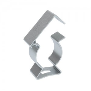 Тримач з кришкою д.20мм, оцинкована сталь, 6044-A20, ДКС