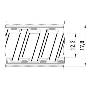 Металорукав e.met.sleeve.stand.proof.braid.12 ізольований, в металевій оплітці (50м)