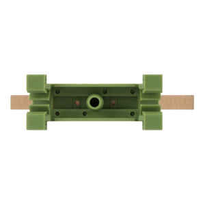 Шина нульова e.bs.stand.1.12.green 12 отв., зелений