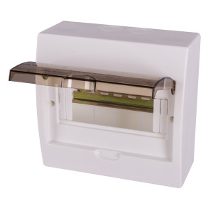 Корпус пластиковий 8-модульний e.plbox.stand.n.08k, навісний