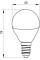 Лампа світлодіодна e.LED.lamp.P45.E14.6.3000, 6Вт, 3000К