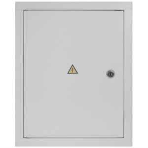 Корпус e.mbox.stand.w.24.z металевий, під 24 мод., що вбудовується, з замком