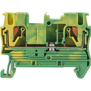 Набірна клемна колодка заземлення на DIN-рейку e.tc.z.din.spring.2,5
