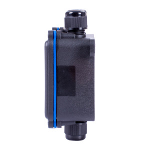 Коробка розподільча e.wdb.cnp723.4t.b з клемником, 103х96х42 мм, IP68