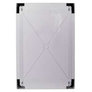 Корпус удароміцний з АБС-пластика e.plbox.400.600.200.tr, 400х600х200мм, IP65 з прозорими дверцятами