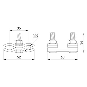 Плашковий затискач e.clamp.ps.2.1
