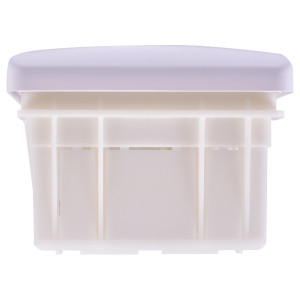 Корпус пластиковий, що вбудовується (PT) 5-модульний, однорядний., IP40, з непрозорими дверцятами