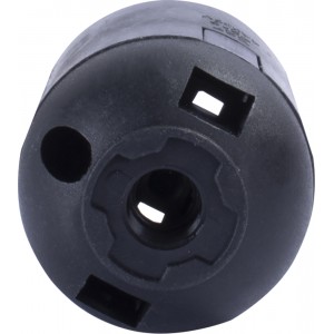 Патрон пластиковий Е27, чорний