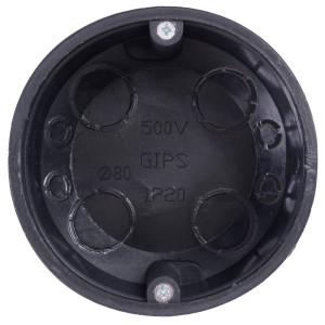 Коробка розподільча e.db.stand.206.d80 гіпсокартон, упор металевий