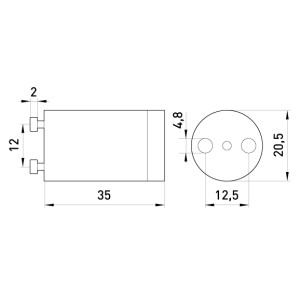 Стартер e.starter.s10.2 (1х65Вт)