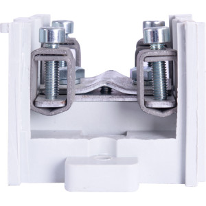 Клемна колодка прохідна e.tc.main.steel.95, 1х95 мм.кв./4х16 мм.кв..,сталевий контакт