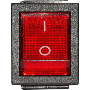 Перемикач клавішний e.switch.key.04, 4 pin, з індикацією