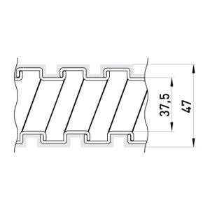 Металорукав e.met.sleeve.stand.proof.slfs.38 оцинкований, ізольований (25м)