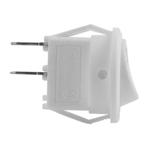 Перемикач клавішний e.switch.key.06, 2 pin, білий