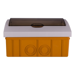 Корпус пластиковий 8-модульний e.plbox.stand.w.08k, вбудований