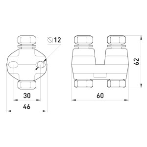 Плашковий затискач e.clamp.pa.2.2a