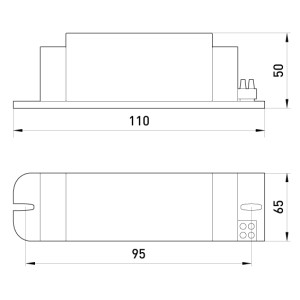 Електромагнітний баласт e.ballast.hps.mhl.70, для натрієвих і металогалогенових ламп 70 Вт