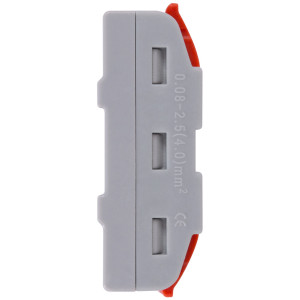 Клемна колодка з'єднувальна e.lc.pro.aw.uni.pl.3 з натискним важелем універсальна