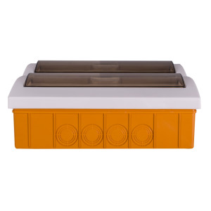 Корпус пластиковий 24-модульний e.plbox.stand.w.24k, вбудований