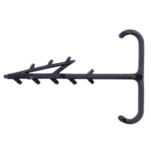 Дюбель - ялинка подвійна 12х5 mm для плоского проводу, e.metiz.dowel.flat.fir.12T 100 шт.