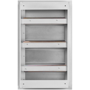 Корпус e.mbox.stand.w.36.z металевий, під 36 мод., що вбудовується, з замком