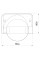 Датчик руху інфрачервоний e.sensor.pir.09.white(білий), 180°, IP44