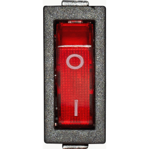 Перемикач клавішний e.switch.key.03, 3 pin, з індикацією