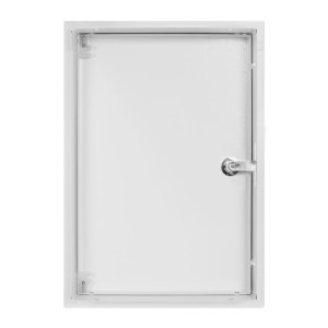 Дверцята металеві ревізійні e.mdoor.stand.500.700.z 500х700м c замком