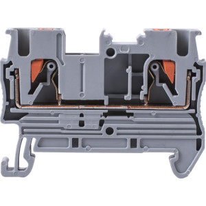 Клемна колодка набірна на DIN-рейку e.tc.din.spring.2,5