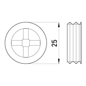 Заглушка різьбова e.industrial.cap.3/4"