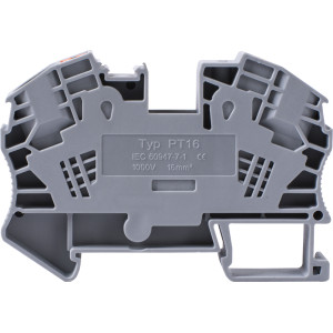 Клемна колодка набірна на DIN-рейку e.tc.din.spring.16