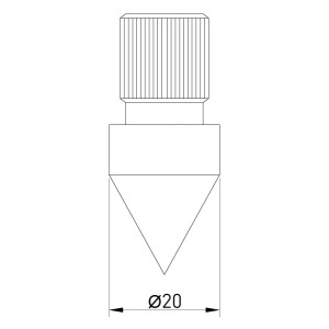 Наконечник заклепувальний D20