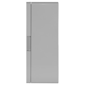 Корпус удароміцний з АБС-пластика e.plbox.300.400.165.24m.blank, 300х400х165мм, IP65 з панеллю під 24 модулі