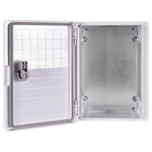 Корпус удароміцний з АБС-пластика e.plbox.210.280.130.blank, 210х280х130мм, IP65