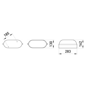 Світильник e.light.1401.1.100.27.black 100W