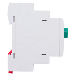 Кнопка на DIN-рейку e.pb.din.green, зелена