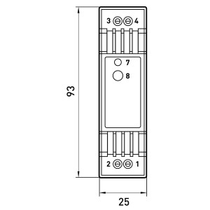 Блок живлення на DIN-рейку e.m-power.15.24 15Вт, DC24В