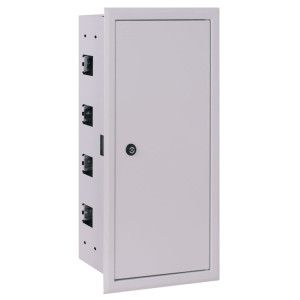 Корпус металевий e.mbox.pro.w.48 IP31 вбудований на 48 модулів