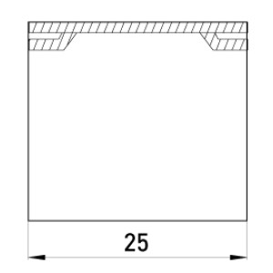 З'єднувач e.trunking.channel.stand.15.10 для короба 15х10мм