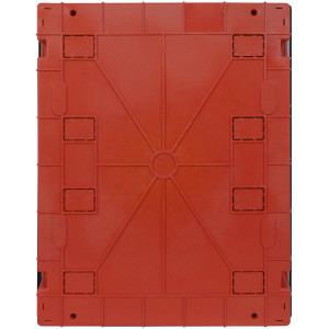 Корпус пластиковий на 24 модулів e.plbox.pro.w.24b.black вбудованний, чорний з непрозорими дверцятами IP40