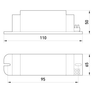 Електромагнітний баласт e.ballast.hpl.125, для ртутних ламп 125 Вт