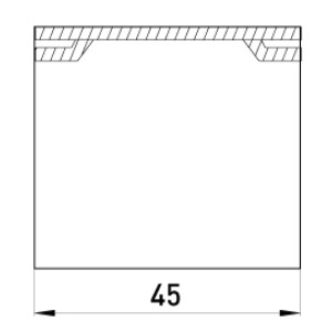 З'єднувач e.trunking.channel.stand.40.25 для короба 40х25мм