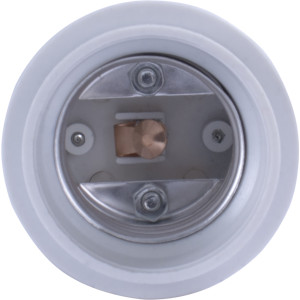 Перехідник e.lamp adapter.Е40/Е27.white, з патрону Е40 на Е27, пластиковий